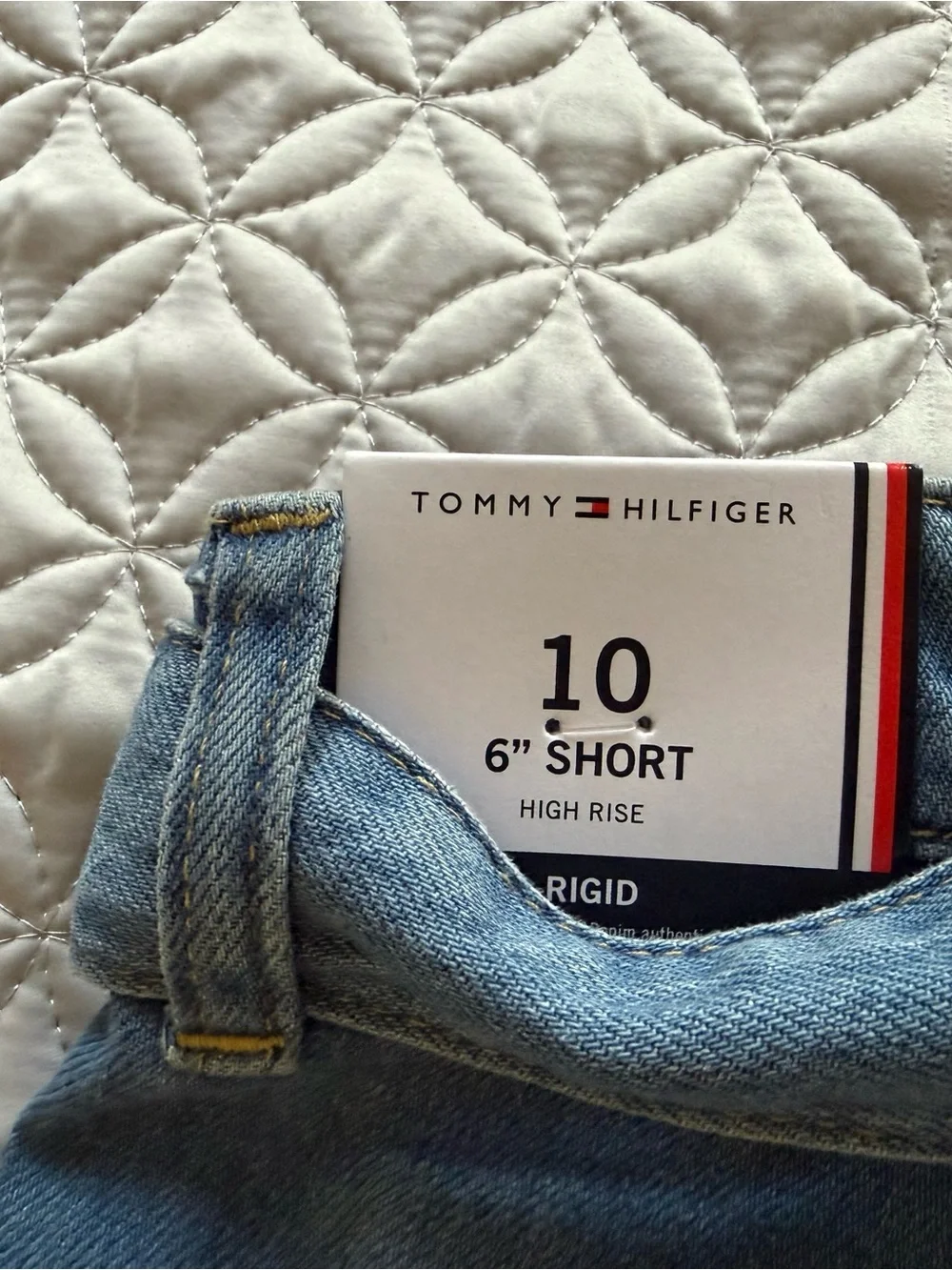 TOMMY & HILFIGER RIGID AUTENTIC NON-STRETCH SHORT
